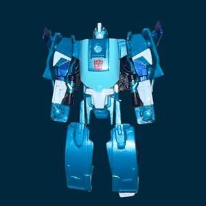 2016 Playskool Transformers Robots In Disguise One Step Changer Blurr Blue Car